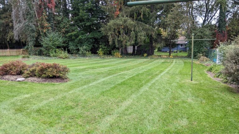 New lawn care customer in Fayetteville NY