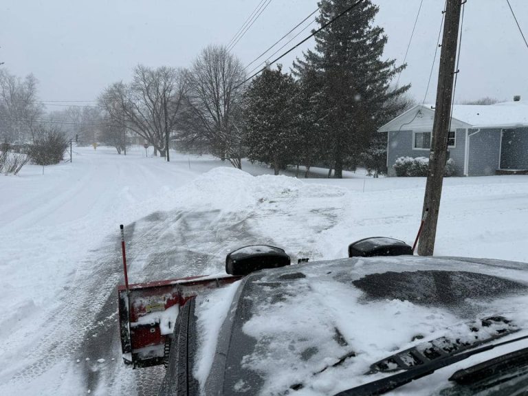 Snow Plowing Terrace Circle Dewitt NY