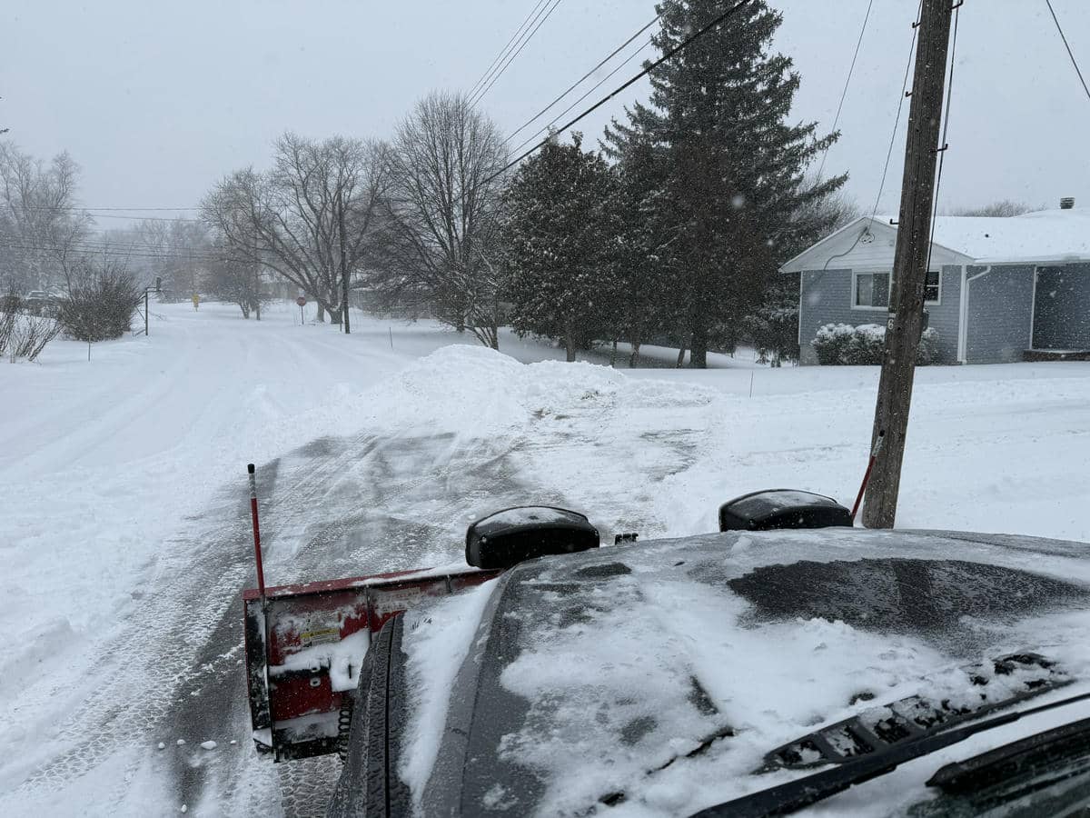 Snow Plowing Terrace Circle Dewitt NY