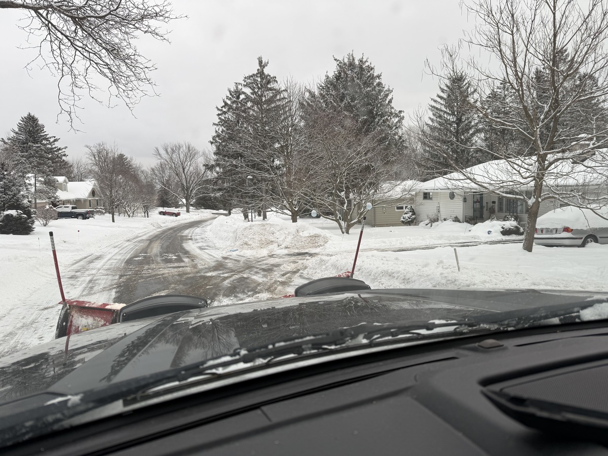 Snow Plowing Winston Way Dewitt NY